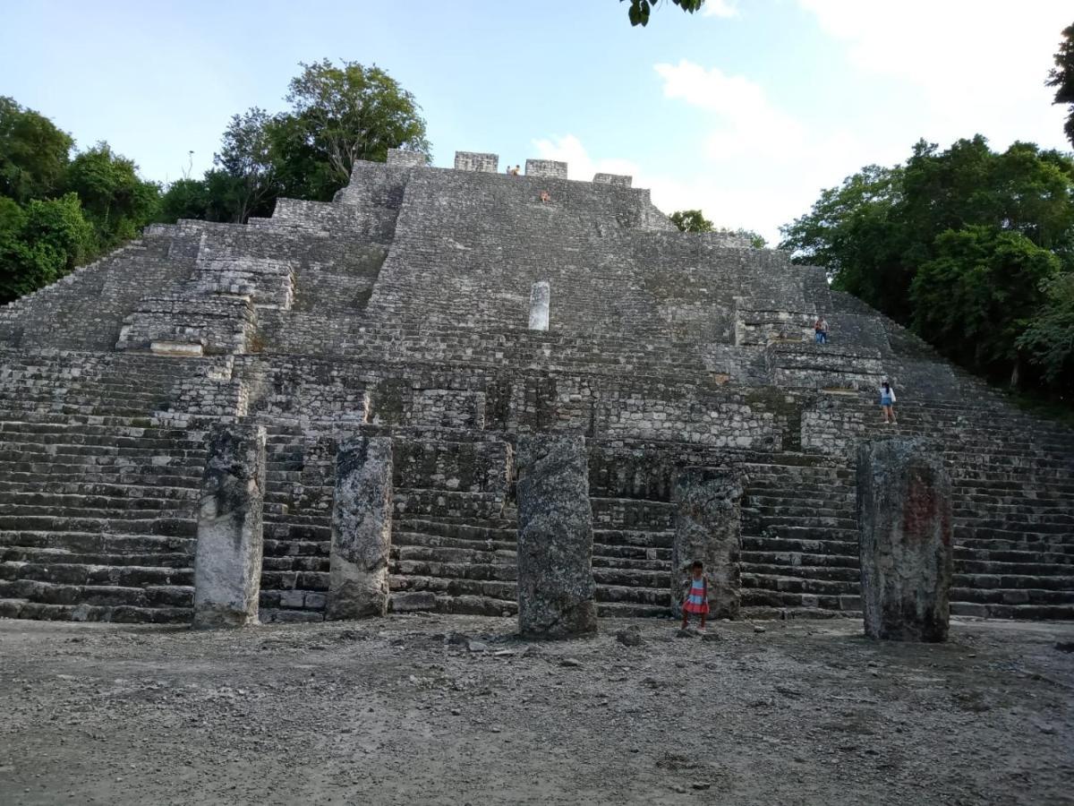 Cabanas Kukulkan Xpujil Exteriör bild